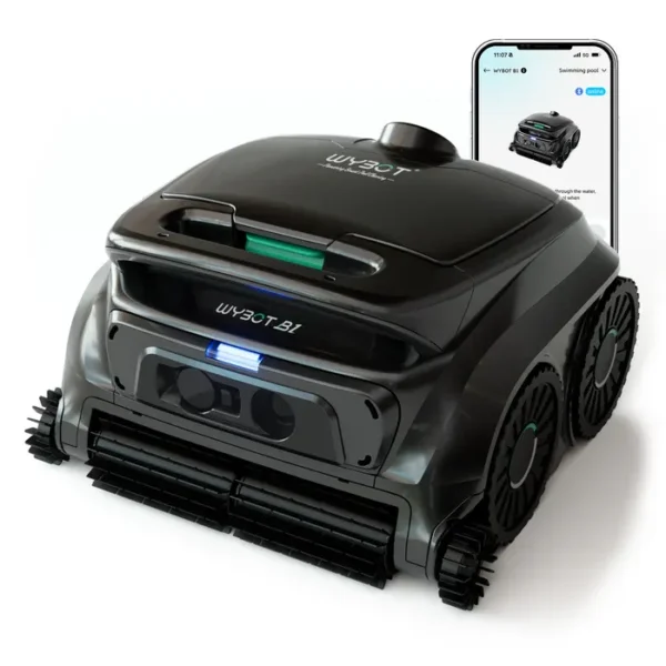 2_128e7ea0-a199-449f-98b9-3c2512578e41 Robot Nettoyeur Intelligent Sans Fil Wybot B1 (Nettoyage Complet & Bordures)