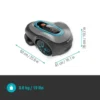 Tondeuse robot smart GARDENA SILENO pro 500 m²