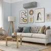 Climatiseur mural réversible Airwell HDMB Harmonia Gris 5 kW (7SP024040)