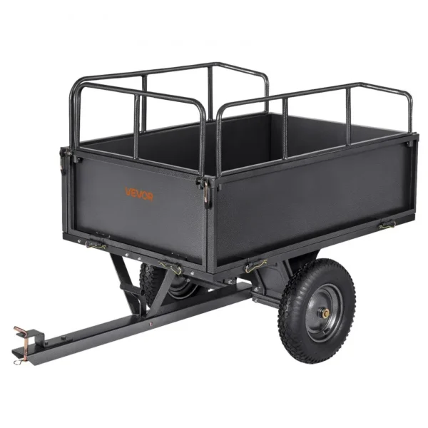 Remorque à benne basculante VEVOR - 481 L - Capacité 272 kg