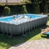 Piscine Intex Ultra XTR Frame rectangulaire 7,32 x 3,66 x 1,32 m