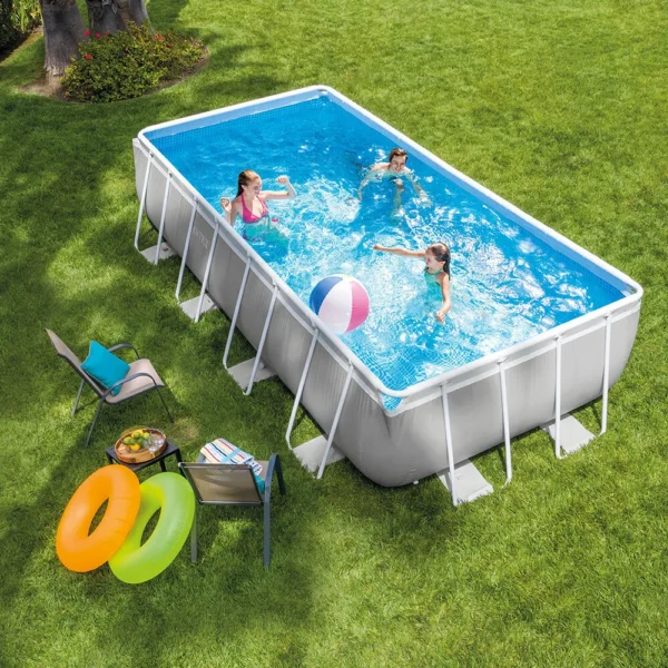 Piscine Intex Prism Frame rectangulaire 4,88 x 2,44 x 1,07 m