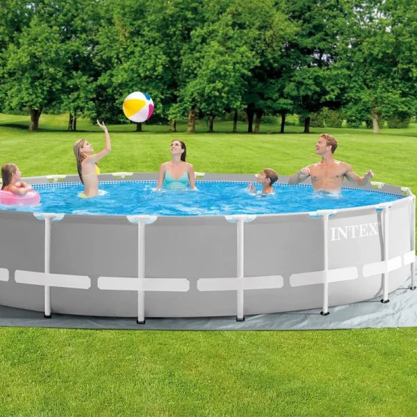 3 Piscine Intex Prism Frame ronde 5,49 x 1,22 m