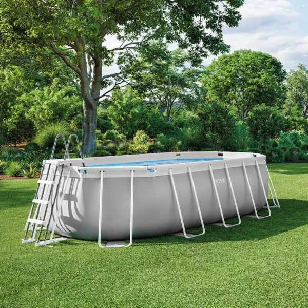 Piscine Intex Prism Frame ovale 5,03 x 2,74 x 1,22 m